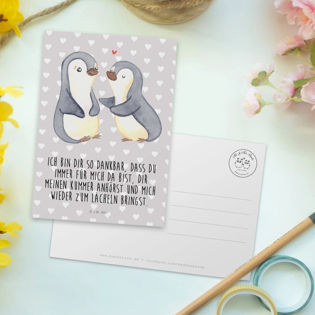 Postkarte Pinguine trösten Postkarte, Karte, Geschenkkarte, Grußkarte, Einladung, Ansichtskarte, Geburtstagskarte, Einladungskarte, Dankeskarte, Ansichtskarten, Einladung Geburtstag, Einladungskarten Geburtstag, Liebe, Partner, Freund, Freundin, Ehemann, Ehefrau, Heiraten, Verlobung, Heiratsantrag, Liebesgeschenk, Jahrestag, Hocheitstag, Valentinstag, Geschenk für Frauen, Hochzeitstag, Mitbringsel, Geschenk für Freundin, Geschenk für Partner, Liebesbeweis, für Männer, für Ehemann