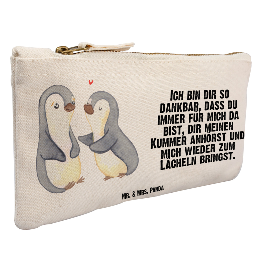 Schminktasche Pinguine trösten Schminktasche, Kosmetiktasche, Kosmetikbeutel, Stiftemäppchen, Etui, Federmappe, Makeup, XXL, Schminketui, Kosmetiketui, Schlamperetui, Liebe, Partner, Freund, Freundin, Ehemann, Ehefrau, Heiraten, Verlobung, Heiratsantrag, Liebesgeschenk, Jahrestag, Hocheitstag, Valentinstag, Geschenk für Frauen, Hochzeitstag, Mitbringsel, Geschenk für Freundin, Geschenk für Partner, Liebesbeweis, für Männer, für Ehemann