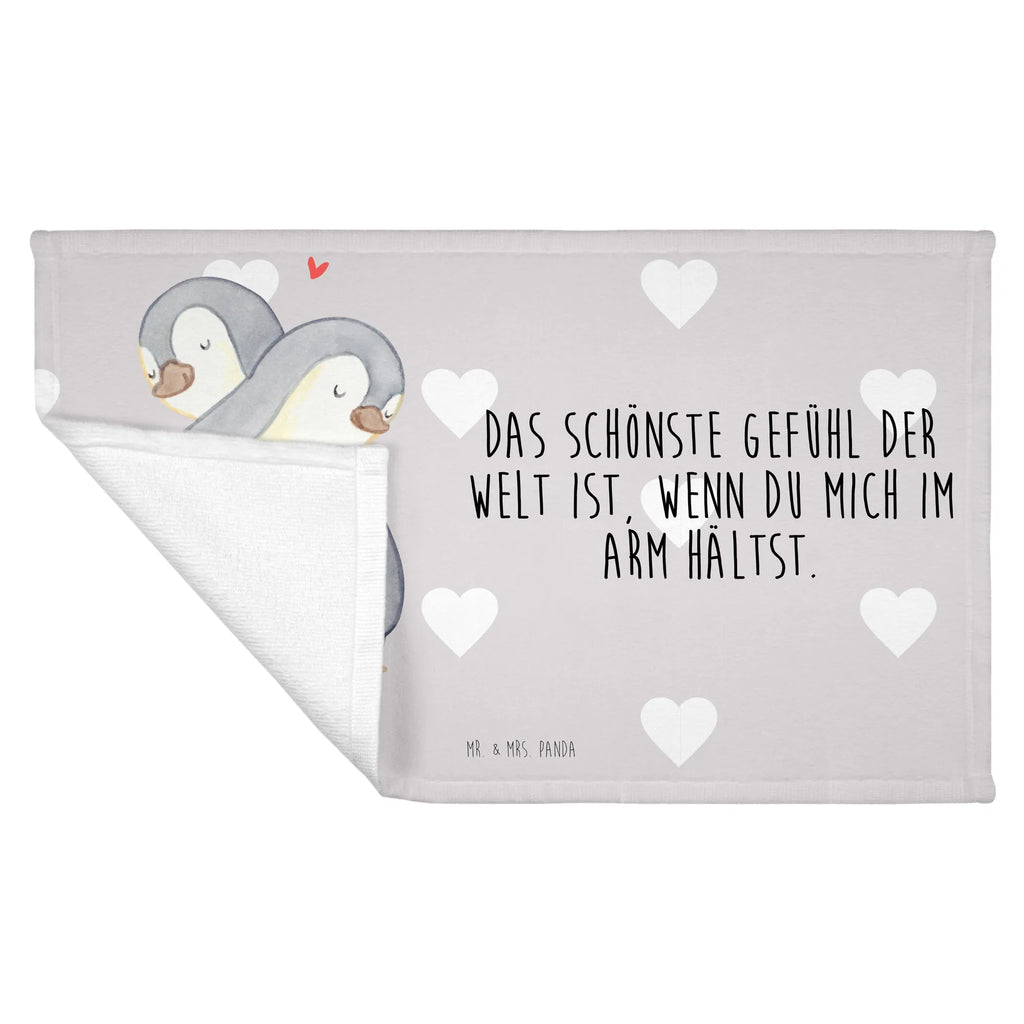 Handtuch Pinguine Kuscheln Gästetuch, Reisehandtuch, Sport Handtuch, Frottier, Kinder Handtuch, Liebe, Partner, Freund, Freundin, Ehemann, Ehefrau, Heiraten, Verlobung, Heiratsantrag, Liebesgeschenk, Jahrestag, Hocheitstag, Valentinstag, Geschenk für Frauen, Hochzeitstag, Mitbringsel, Geschenk für Freundin, Geschenk für Partner, Liebesbeweis, für Männer, für Ehemann