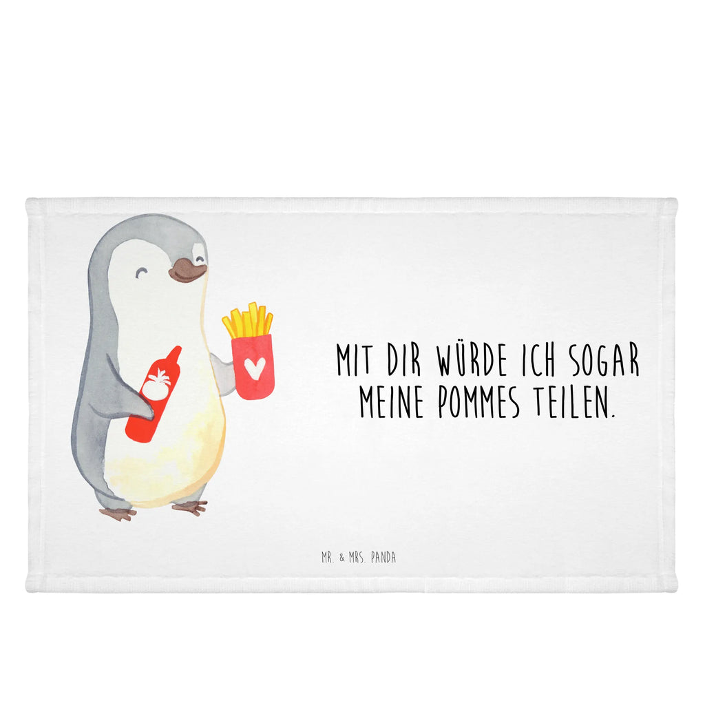 Handtuch Pinguin Pommes Gästetuch, Reisehandtuch, Sport Handtuch, Frottier, Kinder Handtuch, Liebe, Partner, Freund, Freundin, Ehemann, Ehefrau, Heiraten, Verlobung, Heiratsantrag, Liebesgeschenk, Jahrestag, Hocheitstag, Valentinstag, Geschenk für Frauen, Hochzeitstag, Mitbringsel, Geschenk für Freundin, Geschenk für Partner, Liebesbeweis, für Männer, für Ehemann