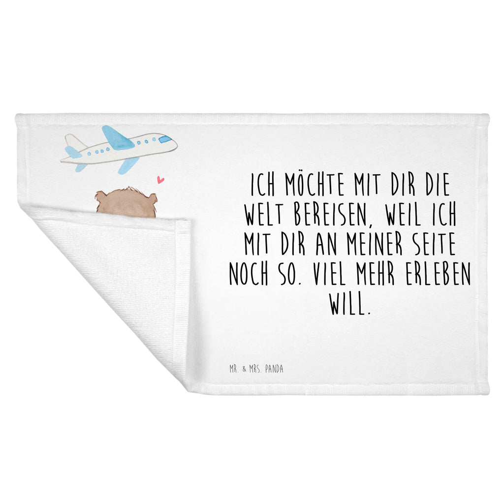 Handtuch Bär Flugzeug Gästetuch, Reisehandtuch, Sport Handtuch, Frottier, Kinder Handtuch, Liebe, Partner, Freund, Freundin, Ehemann, Ehefrau, Heiraten, Verlobung, Heiratsantrag, Liebesgeschenk, Jahrestag, Hocheitstag, Valentinstag, Geschenk für Frauen, Hochzeitstag, Mitbringsel, Geschenk für Freundin, Geschenk für Partner, Liebesbeweis, für Männer, für Ehemann