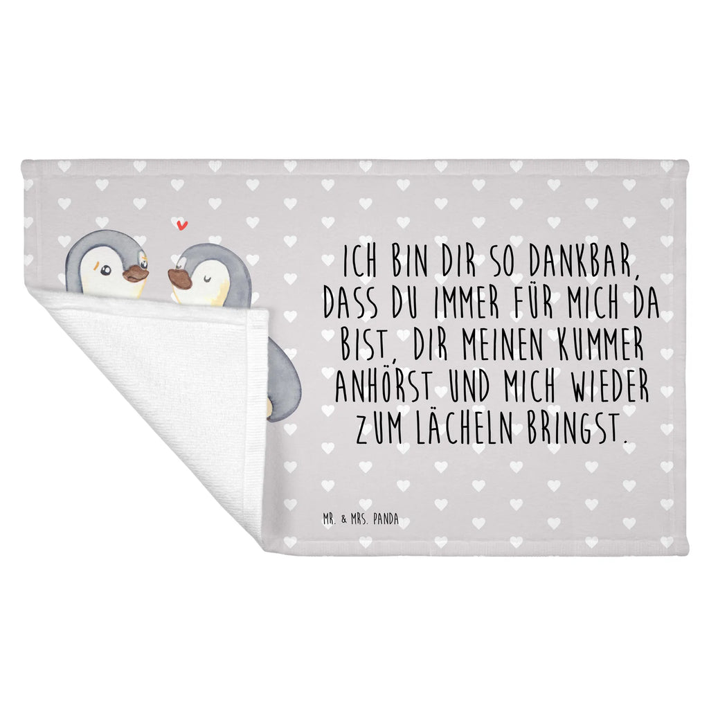 Handtuch Pinguine trösten Gästetuch, Reisehandtuch, Sport Handtuch, Frottier, Kinder Handtuch, Liebe, Partner, Freund, Freundin, Ehemann, Ehefrau, Heiraten, Verlobung, Heiratsantrag, Liebesgeschenk, Jahrestag, Hocheitstag, Valentinstag, Geschenk für Frauen, Hochzeitstag, Mitbringsel, Geschenk für Freundin, Geschenk für Partner, Liebesbeweis, für Männer, für Ehemann