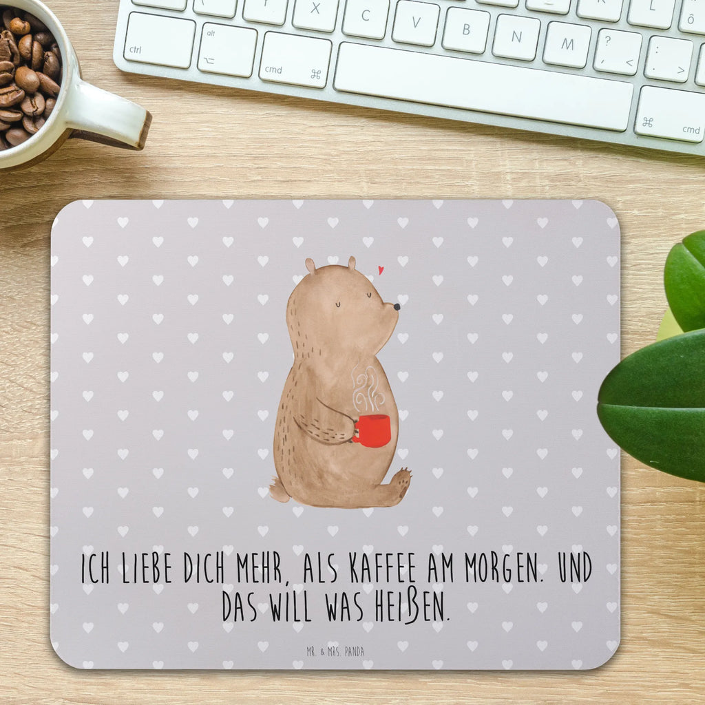 Mauspad Bär Morgenkaffee Mousepad, Computer zubehör, Büroausstattung, PC Zubehör, Arbeitszimmer, Mauspad, Einzigartiges Mauspad, Designer Mauspad, Mausunterlage, Mauspad Büro, Liebe, Partner, Freund, Freundin, Ehemann, Ehefrau, Heiraten, Verlobung, Heiratsantrag, Liebesgeschenk, Jahrestag, Hocheitstag, Valentinstag, Geschenk für Frauen, Hochzeitstag, Mitbringsel, Geschenk für Freundin, Geschenk für Partner, Liebesbeweis, für Männer, für Ehemann