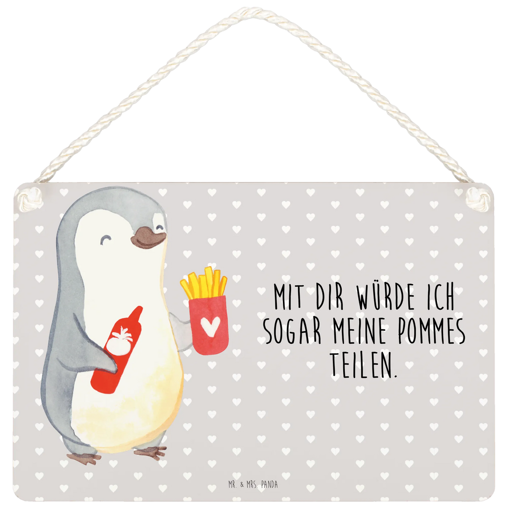 Deko Schild Pinguin Pommes Dekoschild, Deko Schild, Schild, Tür Schild, Türschild, Holzschild, Wandschild, Wanddeko, Liebe, Partner, Freund, Freundin, Ehemann, Ehefrau, Heiraten, Verlobung, Heiratsantrag, Liebesgeschenk, Jahrestag, Hocheitstag, Valentinstag, Geschenk für Frauen, Hochzeitstag, Mitbringsel, Geschenk für Freundin, Geschenk für Partner, Liebesbeweis, für Männer, für Ehemann