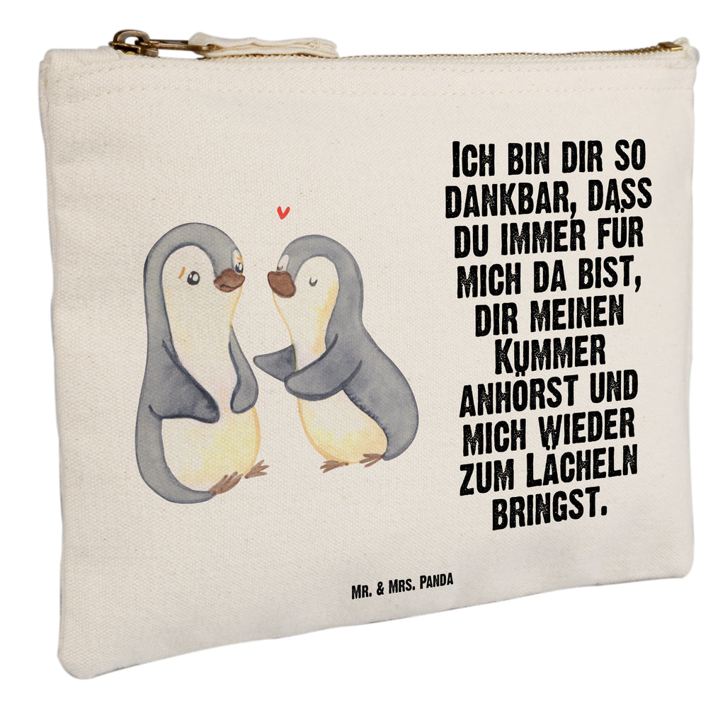 Schminktasche Pinguine trösten Schminktasche, Kosmetiktasche, Kosmetikbeutel, Stiftemäppchen, Etui, Federmappe, Makeup, XXL, Schminketui, Kosmetiketui, Schlamperetui, Liebe, Partner, Freund, Freundin, Ehemann, Ehefrau, Heiraten, Verlobung, Heiratsantrag, Liebesgeschenk, Jahrestag, Hocheitstag, Valentinstag, Geschenk für Frauen, Hochzeitstag, Mitbringsel, Geschenk für Freundin, Geschenk für Partner, Liebesbeweis, für Männer, für Ehemann