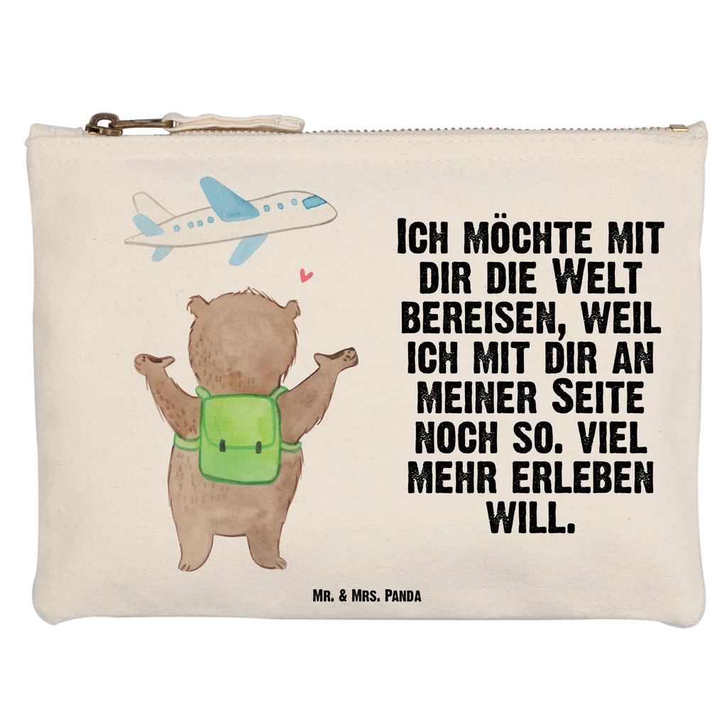 Schminktasche Bär Flugzeug Schminktasche, Kosmetiktasche, Kosmetikbeutel, Stiftemäppchen, Etui, Federmappe, Makeup, XXL, Schminketui, Kosmetiketui, Schlamperetui, Liebe, Partner, Freund, Freundin, Ehemann, Ehefrau, Heiraten, Verlobung, Heiratsantrag, Liebesgeschenk, Jahrestag, Hocheitstag, Valentinstag, Geschenk für Frauen, Hochzeitstag, Mitbringsel, Geschenk für Freundin, Geschenk für Partner, Liebesbeweis, für Männer, für Ehemann