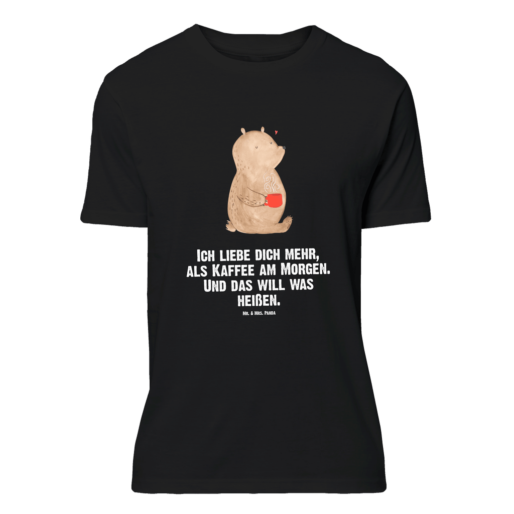 T-Shirt Standard Bär Morgenkaffee T-Shirt, Shirt, Tshirt, Lustiges T-Shirt, T-Shirt mit Spruch, Party, Junggesellenabschied, Jubiläum, Geburstag, Herrn, Damen, Männer, Frauen, Schlafshirt, Nachthemd, Sprüche, Liebe, Partner, Freund, Freundin, Ehemann, Ehefrau, Heiraten, Verlobung, Heiratsantrag, Liebesgeschenk, Jahrestag, Hocheitstag, Valentinstag, Geschenk für Frauen, Hochzeitstag, Mitbringsel, Geschenk für Freundin, Geschenk für Partner, Liebesbeweis, für Männer, für Ehemann