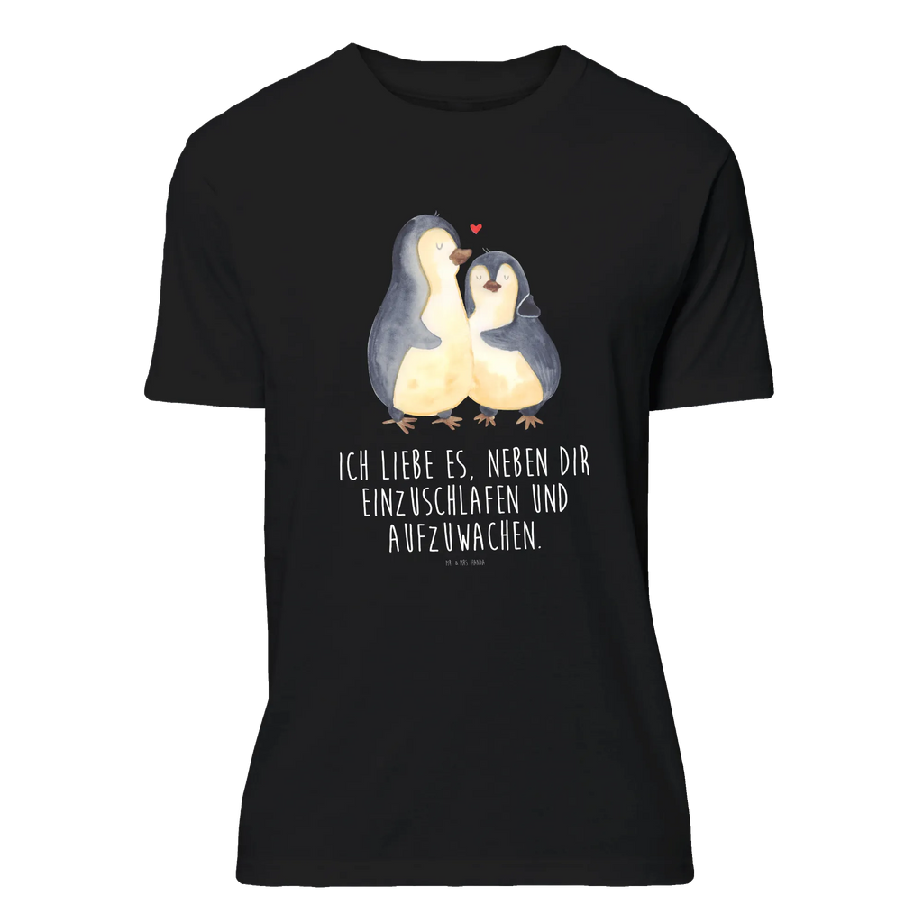 T-Shirt Standard Pinguine Einschlafen T-Shirt, Shirt, Tshirt, Lustiges T-Shirt, T-Shirt mit Spruch, Party, Junggesellenabschied, Jubiläum, Geburstag, Herrn, Damen, Männer, Frauen, Schlafshirt, Nachthemd, Sprüche, Liebe, Partner, Freund, Freundin, Ehemann, Ehefrau, Heiraten, Verlobung, Heiratsantrag, Liebesgeschenk, Jahrestag, Hocheitstag, Valentinstag, Geschenk für Frauen, Hochzeitstag, Mitbringsel, Geschenk für Freundin, Geschenk für Partner, Liebesbeweis, für Männer, für Ehemann