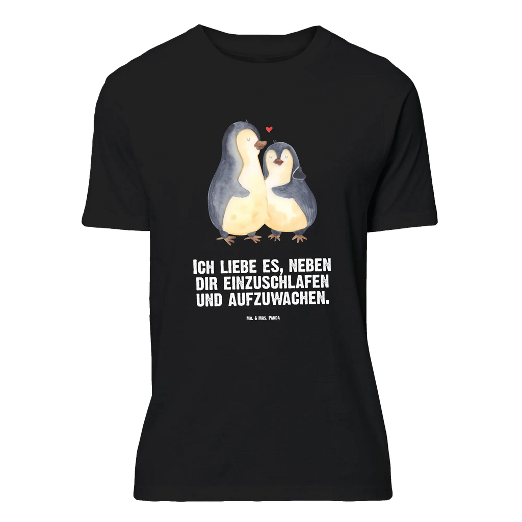 T-Shirt Standard Pinguine Einschlafen T-Shirt, Shirt, Tshirt, Lustiges T-Shirt, T-Shirt mit Spruch, Party, Junggesellenabschied, Jubiläum, Geburstag, Herrn, Damen, Männer, Frauen, Schlafshirt, Nachthemd, Sprüche, Liebe, Partner, Freund, Freundin, Ehemann, Ehefrau, Heiraten, Verlobung, Heiratsantrag, Liebesgeschenk, Jahrestag, Hocheitstag, Valentinstag, Geschenk für Frauen, Hochzeitstag, Mitbringsel, Geschenk für Freundin, Geschenk für Partner, Liebesbeweis, für Männer, für Ehemann