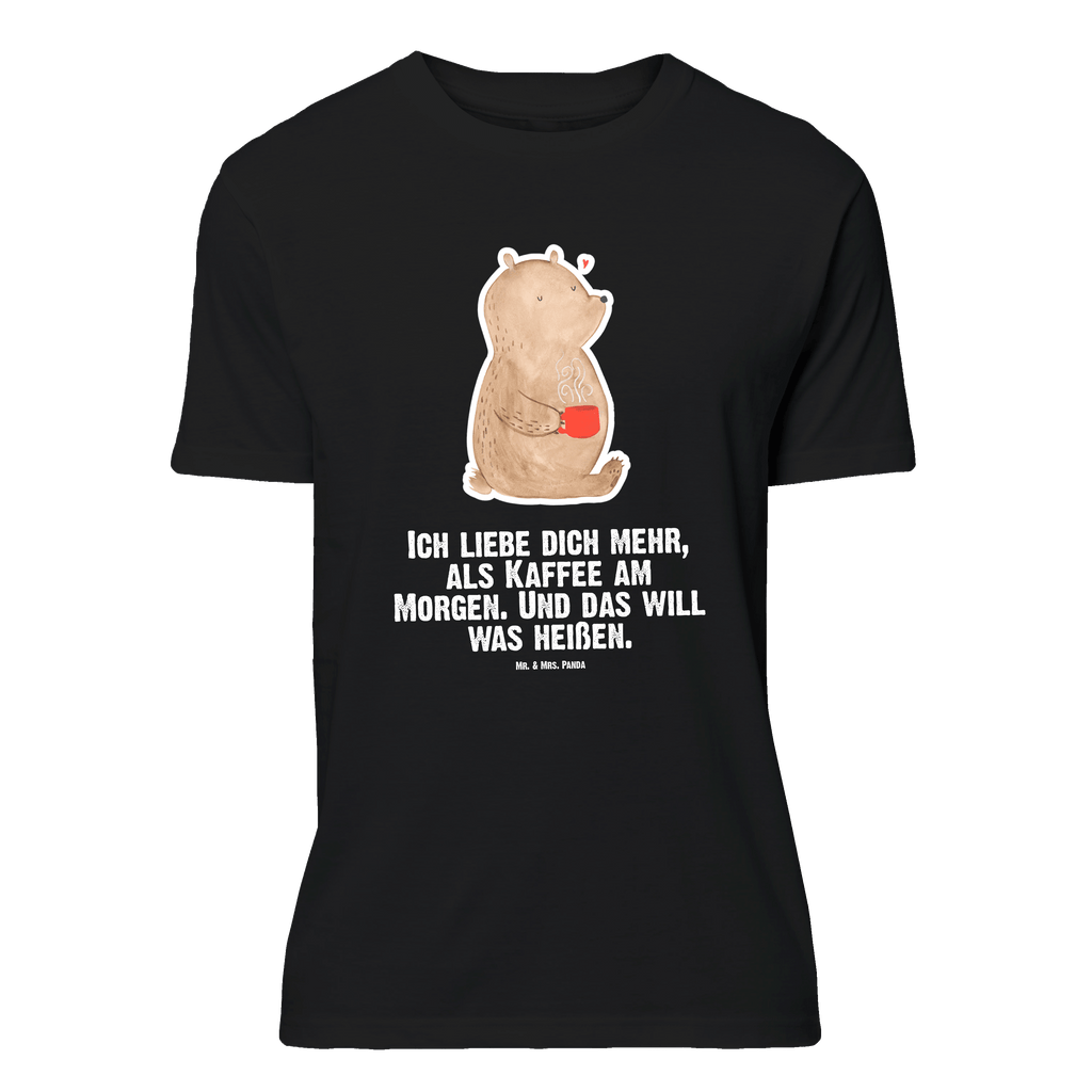 T-Shirt Standard Bär Morgenkaffee T-Shirt, Shirt, Tshirt, Lustiges T-Shirt, T-Shirt mit Spruch, Party, Junggesellenabschied, Jubiläum, Geburstag, Herrn, Damen, Männer, Frauen, Schlafshirt, Nachthemd, Sprüche, Liebe, Partner, Freund, Freundin, Ehemann, Ehefrau, Heiraten, Verlobung, Heiratsantrag, Liebesgeschenk, Jahrestag, Hocheitstag, Valentinstag, Geschenk für Frauen, Hochzeitstag, Mitbringsel, Geschenk für Freundin, Geschenk für Partner, Liebesbeweis, für Männer, für Ehemann