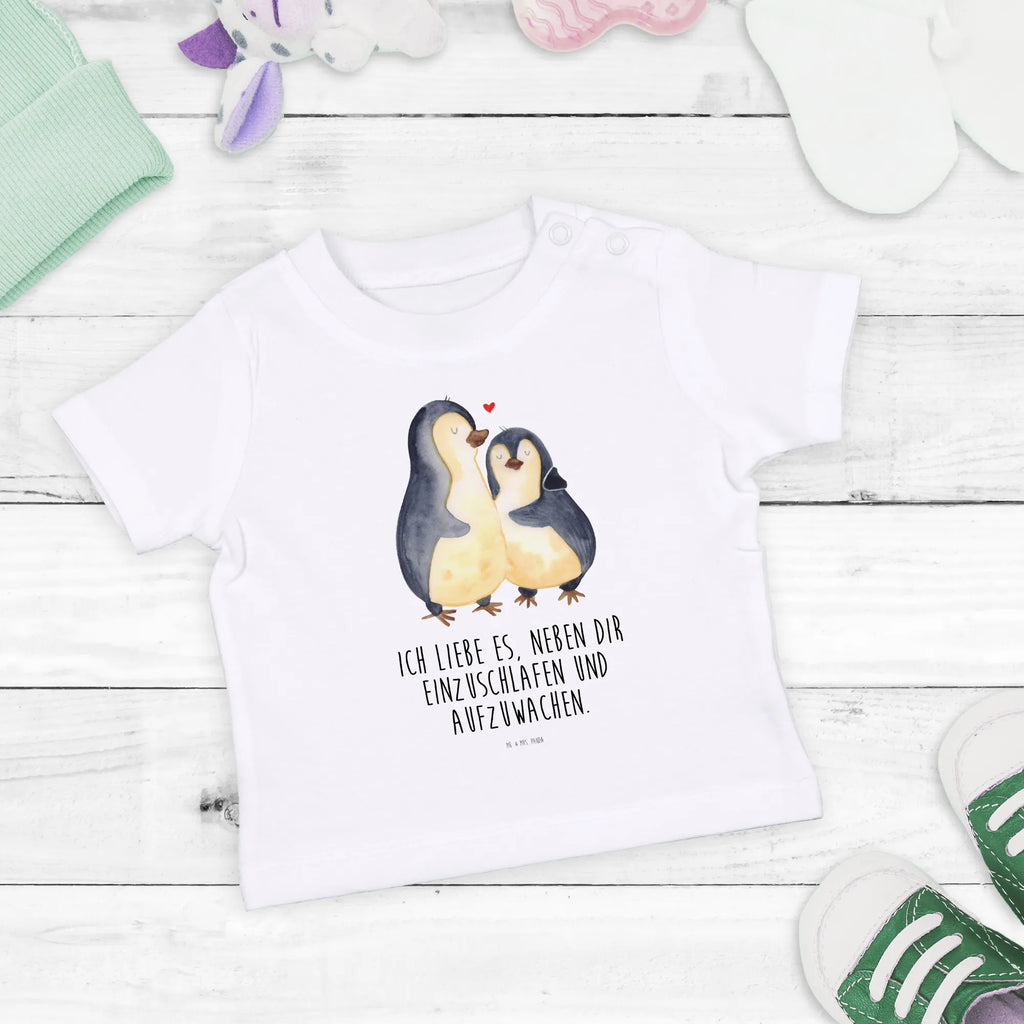 Organic Baby Shirt Pinguine Einschlafen Baby T-Shirt, Jungen Baby T-Shirt, Mädchen Baby T-Shirt, Shirt, Liebe, Partner, Freund, Freundin, Ehemann, Ehefrau, Heiraten, Verlobung, Heiratsantrag, Liebesgeschenk, Jahrestag, Hocheitstag, Valentinstag, Geschenk für Frauen, Hochzeitstag, Mitbringsel, Geschenk für Freundin, Geschenk für Partner, Liebesbeweis, für Männer, für Ehemann