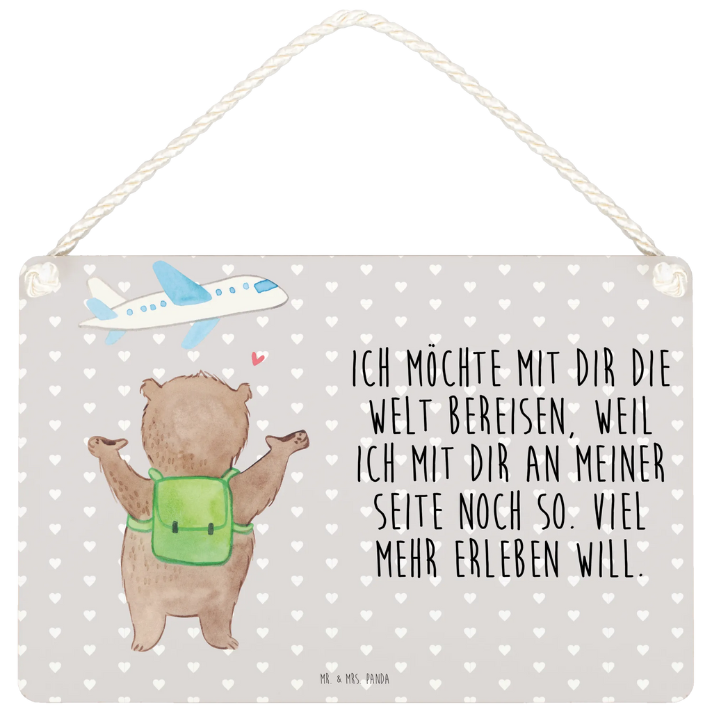 Deko Schild Bär Flugzeug Dekoschild, Deko Schild, Schild, Tür Schild, Türschild, Holzschild, Wandschild, Wanddeko, Liebe, Partner, Freund, Freundin, Ehemann, Ehefrau, Heiraten, Verlobung, Heiratsantrag, Liebesgeschenk, Jahrestag, Hocheitstag, Valentinstag, Geschenk für Frauen, Hochzeitstag, Mitbringsel, Geschenk für Freundin, Geschenk für Partner, Liebesbeweis, für Männer, für Ehemann