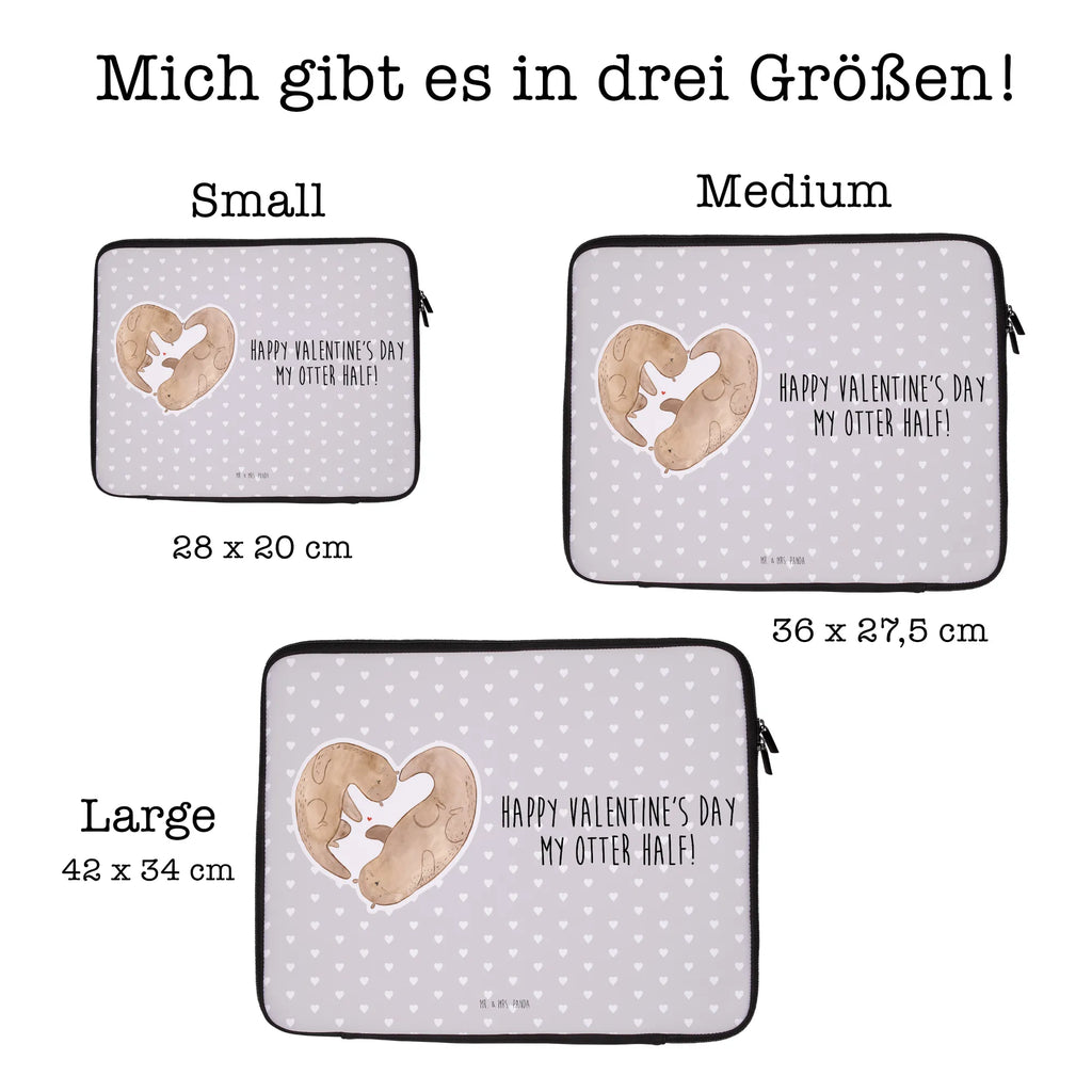 Notebook Tasche Otter Valentine Notebook Tasche, Laptop, Computertasche, Tasche, Notebook-Tasche, Notebook-Reisehülle, Notebook Schutz, Liebe, Partner, Freund, Freundin, Ehemann, Ehefrau, Heiraten, Verlobung, Heiratsantrag, Liebesgeschenk, Jahrestag, Hocheitstag, Valentinstag, Geschenk für Frauen, Hochzeitstag, Mitbringsel, Geschenk für Freundin, Geschenk für Partner, Liebesbeweis, für Männer, für Ehemann