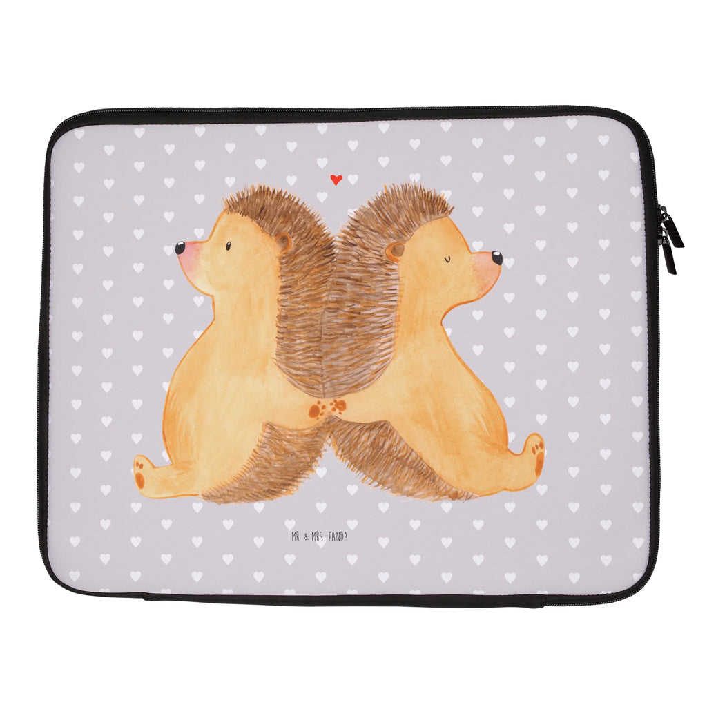 Notebook Tasche Igel händchenhaltend Notebook Tasche, Laptop, Computertasche, Tasche, Notebook-Tasche, Notebook-Reisehülle, Notebook Schutz, Liebe, Partner, Freund, Freundin, Ehemann, Ehefrau, Heiraten, Verlobung, Heiratsantrag, Liebesgeschenk, Jahrestag, Hocheitstag, Igel, Igelliebe, Hand in Hand, Liebesbeweis, große Liebe, Liebesbotschaft, Hochzeit, Lieblingsmensch, Gemeinsamkeit, Love, Geschenk für zwei