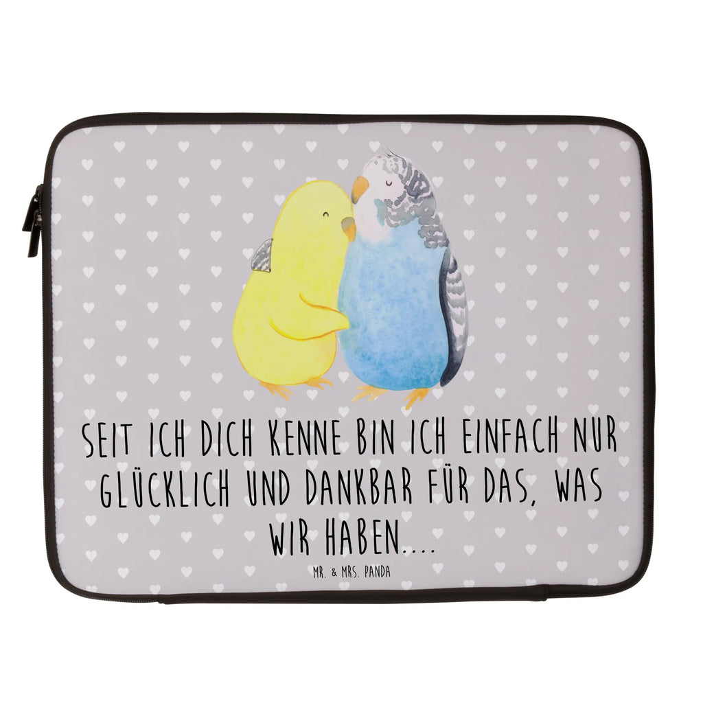 Notebook Tasche Wellensittich Liebe Notebook Tasche, Laptop, Computertasche, Tasche, Notebook-Tasche, Notebook-Reisehülle, Notebook Schutz, Liebe, Partner, Freund, Freundin, Ehemann, Ehefrau, Heiraten, Verlobung, Heiratsantrag, Liebesgeschenk, Jahrestag, Hocheitstag, Vögel, Wellensittich, Nähe, Kuscheln, Vertrauen