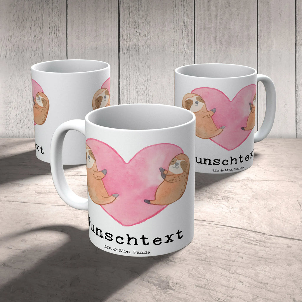 Personalisierte Tasse Faultiere Herz Personalisierte Tasse, Namenstasse, Wunschname, Personalisiert, Tasse, Namen, Drucken, Tasse mit Namen, Liebe, Partner, Freund, Freundin, Ehemann, Ehefrau, Heiraten, Verlobung, Heiratsantrag, Liebesgeschenk, Jahrestag, Hocheitstag, Valentinstag, Geschenk für Frauen, Hochzeitstag, Mitbringsel, Geschenk für Freundin, Geschenk für Partner, Liebesbeweis, für Männer, für Ehemann