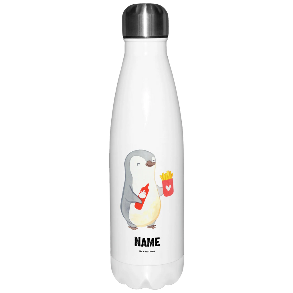 Personalisierte Thermosflasche Pinguin Pommes Personalisierte Isolierflasche, Personalisierte Thermoflasche, Personalisierte Trinkflasche, Trinkflasche Mit Namen, Wunschname, Bedrucken, Namensflasche, Liebe, Partner, Freund, Freundin, Ehemann, Ehefrau, Heiraten, Verlobung, Heiratsantrag, Liebesgeschenk, Jahrestag, Hocheitstag, Valentinstag, Geschenk für Frauen, Hochzeitstag, Mitbringsel, Geschenk für Freundin, Geschenk für Partner, Liebesbeweis, für Männer, für Ehemann