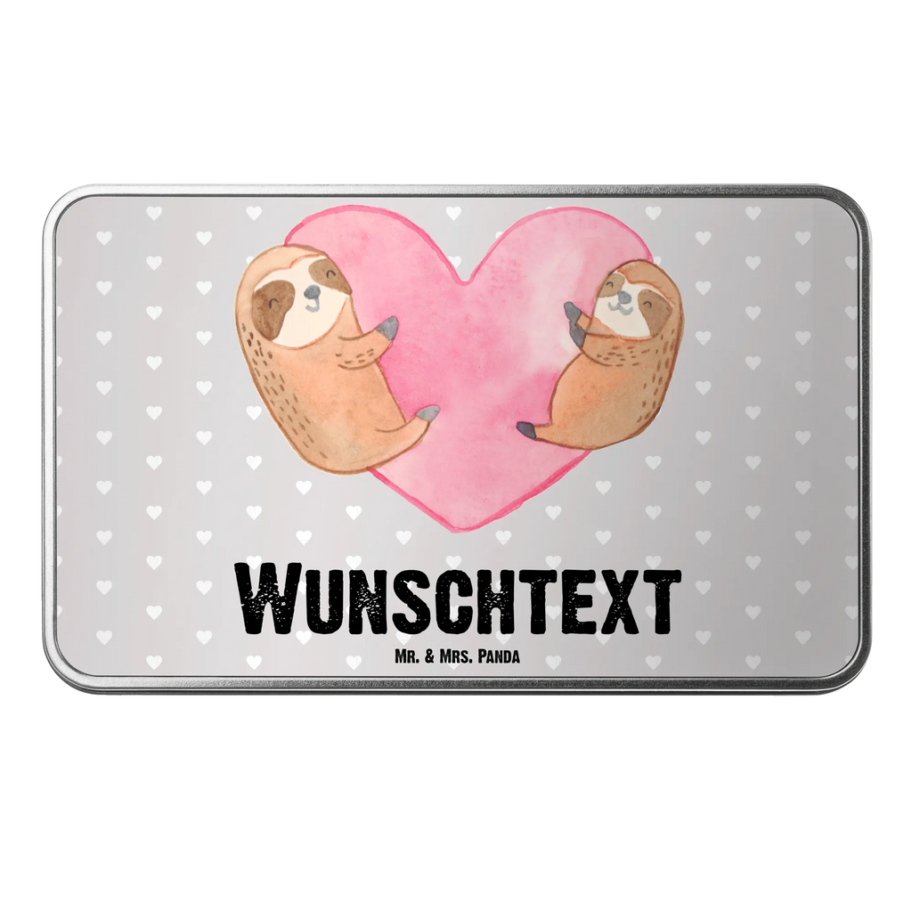 Personalisierte Metalldose Faultiere Herz Personalisierte Metalldose, Dose mit Namen, Namensdose, Kiste mit Namen, Namenskiste, Liebe, Partner, Freund, Freundin, Ehemann, Ehefrau, Heiraten, Verlobung, Heiratsantrag, Liebesgeschenk, Jahrestag, Hocheitstag, Valentinstag, Geschenk für Frauen, Hochzeitstag, Mitbringsel, Geschenk für Freundin, Geschenk für Partner, Liebesbeweis, für Männer, für Ehemann