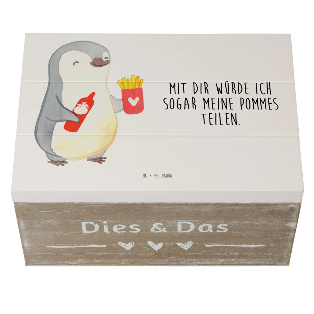 Holzkiste Pinguin Pommes Holzkiste, Kiste, Schatzkiste, Truhe, Schatulle, XXL, Erinnerungsbox, Erinnerungskiste, Dekokiste, Aufbewahrungsbox, Geschenkbox, Geschenkdose, Liebe, Partner, Freund, Freundin, Ehemann, Ehefrau, Heiraten, Verlobung, Heiratsantrag, Liebesgeschenk, Jahrestag, Hocheitstag, Valentinstag, Geschenk für Frauen, Hochzeitstag, Mitbringsel, Geschenk für Freundin, Geschenk für Partner, Liebesbeweis, für Männer, für Ehemann