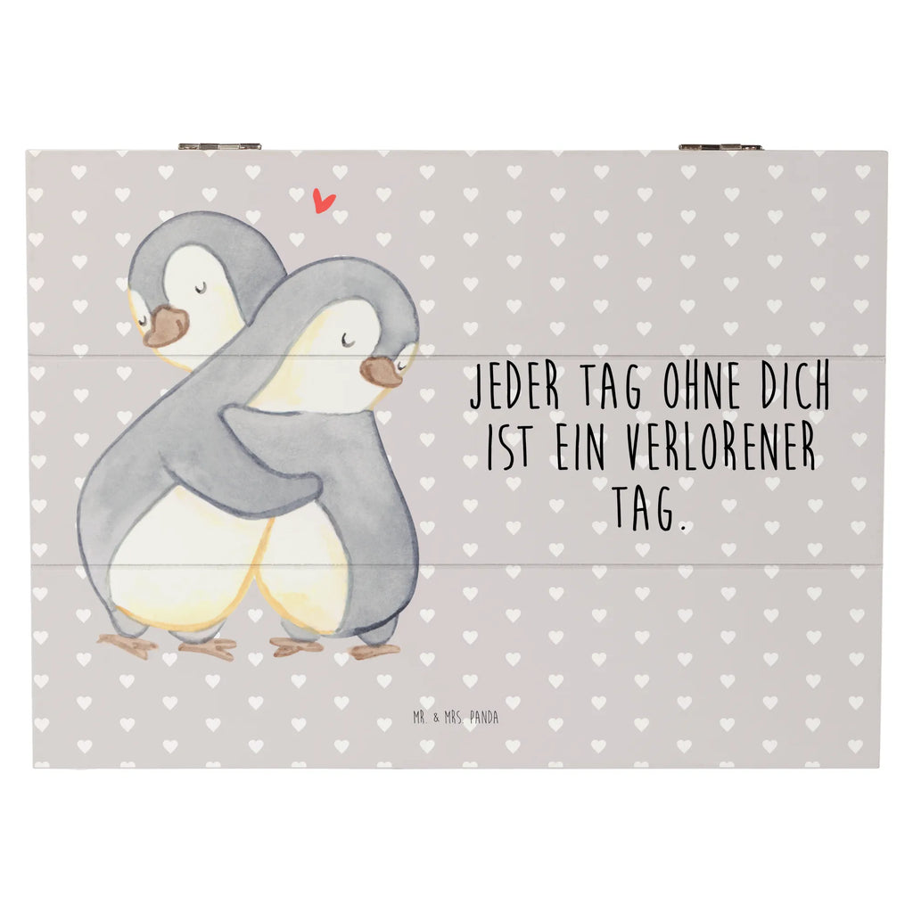 Holzkiste Pinguine Kuscheln Holzkiste, Kiste, Schatzkiste, Truhe, Schatulle, XXL, Erinnerungsbox, Erinnerungskiste, Dekokiste, Aufbewahrungsbox, Geschenkbox, Geschenkdose, Liebe, Partner, Freund, Freundin, Ehemann, Ehefrau, Heiraten, Verlobung, Heiratsantrag, Liebesgeschenk, Jahrestag, Hocheitstag, Valentinstag, Geschenk für Frauen, Hochzeitstag, Mitbringsel, Geschenk für Freundin, Geschenk für Partner, Liebesbeweis, für Männer, für Ehemann