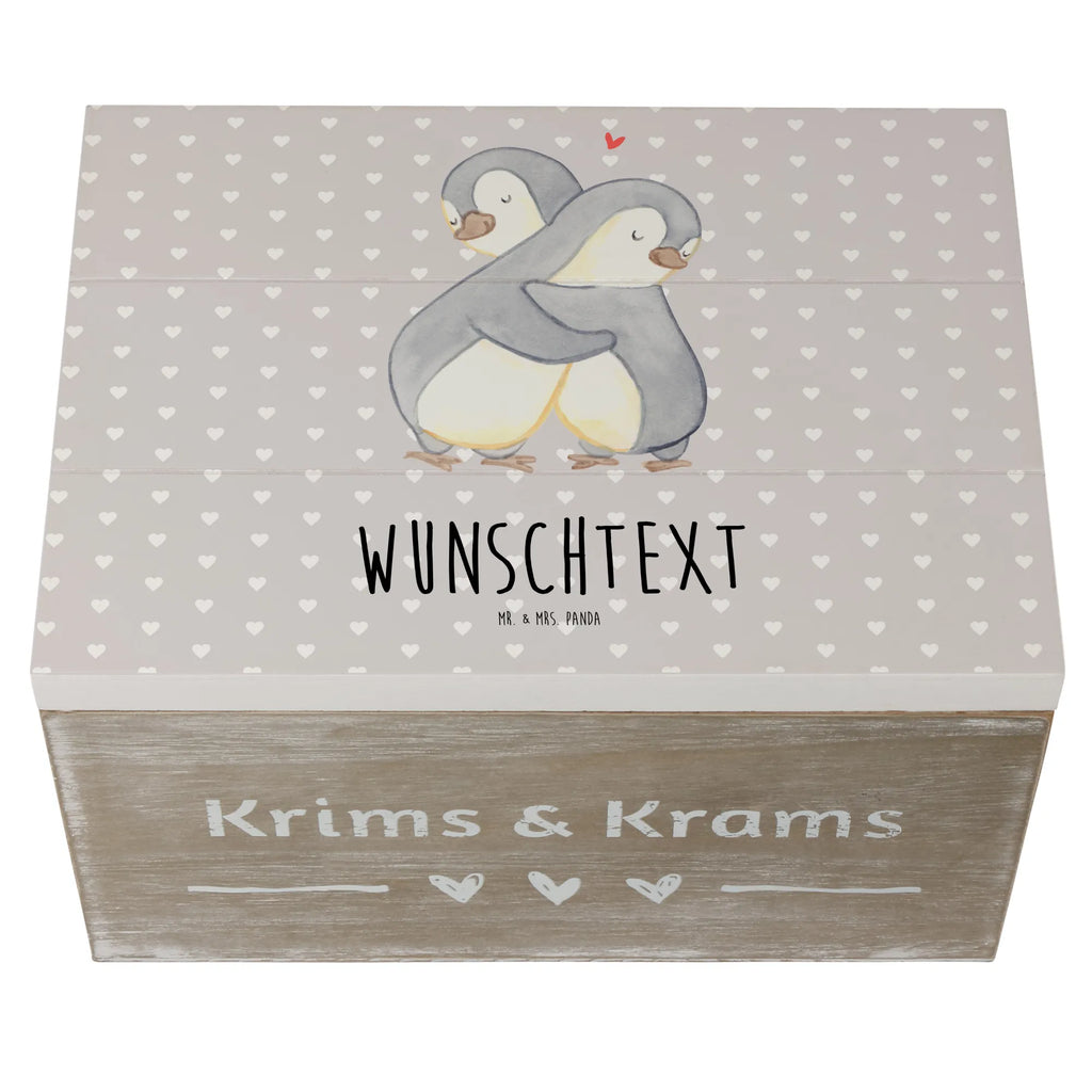 Personalisierte Holzkiste Pinguine Kuscheln Holzkiste mit Namen, Kiste mit Namen, Schatzkiste mit Namen, Truhe mit Namen, Schatulle mit Namen, Erinnerungsbox mit Namen, Erinnerungskiste, mit Namen, Dekokiste mit Namen, Aufbewahrungsbox mit Namen, Holzkiste Personalisiert, Kiste Personalisiert, Schatzkiste Personalisiert, Truhe Personalisiert, Schatulle Personalisiert, Erinnerungsbox Personalisiert, Erinnerungskiste Personalisiert, Dekokiste Personalisiert, Aufbewahrungsbox Personalisiert, Geschenkbox personalisiert, GEschenkdose personalisiert, Liebe, Partner, Freund, Freundin, Ehemann, Ehefrau, Heiraten, Verlobung, Heiratsantrag, Liebesgeschenk, Jahrestag, Hocheitstag, Valentinstag, Geschenk für Frauen, Hochzeitstag, Mitbringsel, Geschenk für Freundin, Geschenk für Partner, Liebesbeweis, für Männer, für Ehemann