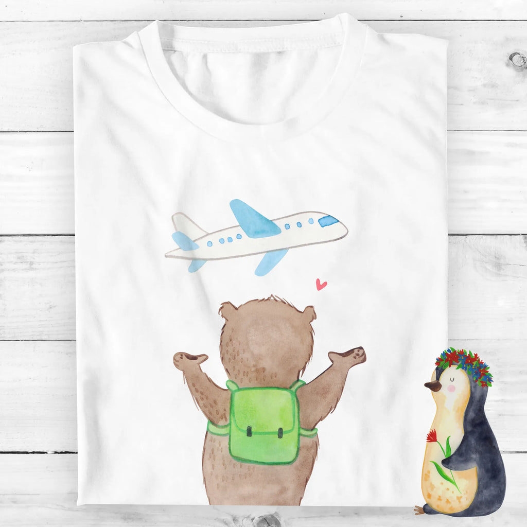 Personalisiertes T-Shirt Bär Flugzeug T-Shirt Personalisiert, T-Shirt mit Namen, T-Shirt mit Aufruck, Männer, Frauen, Liebe, Partner, Freund, Freundin, Ehemann, Ehefrau, Heiraten, Verlobung, Heiratsantrag, Liebesgeschenk, Jahrestag, Hocheitstag, Valentinstag, Geschenk für Frauen, Hochzeitstag, Mitbringsel, Geschenk für Freundin, Geschenk für Partner, Liebesbeweis, für Männer, für Ehemann