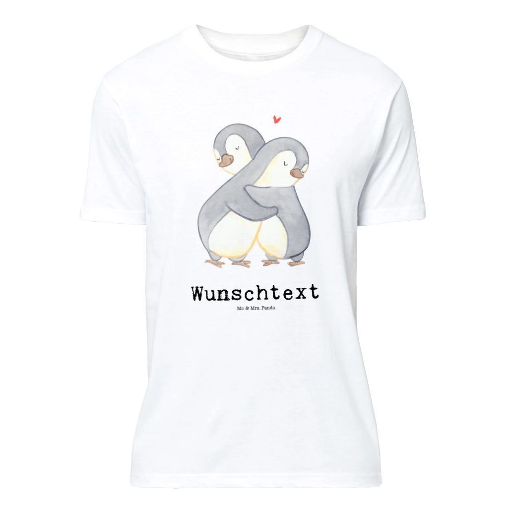 Personalisiertes T-Shirt Pinguine Kuscheln T-Shirt Personalisiert, T-Shirt mit Namen, T-Shirt mit Aufruck, Männer, Frauen, Liebe, Partner, Freund, Freundin, Ehemann, Ehefrau, Heiraten, Verlobung, Heiratsantrag, Liebesgeschenk, Jahrestag, Hocheitstag, Valentinstag, Geschenk für Frauen, Hochzeitstag, Mitbringsel, Geschenk für Freundin, Geschenk für Partner, Liebesbeweis, für Männer, für Ehemann