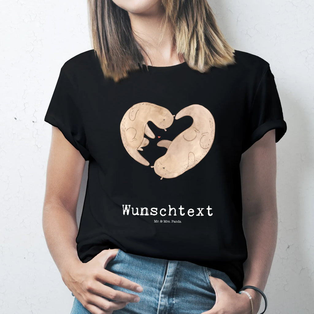 Personalisiertes T-Shirt Otter Valentine T-Shirt Personalisiert, T-Shirt mit Namen, T-Shirt mit Aufruck, Männer, Frauen, Liebe, Partner, Freund, Freundin, Ehemann, Ehefrau, Heiraten, Verlobung, Heiratsantrag, Liebesgeschenk, Jahrestag, Hocheitstag, Valentinstag, Geschenk für Frauen, Hochzeitstag, Mitbringsel, Geschenk für Freundin, Geschenk für Partner, Liebesbeweis, für Männer, für Ehemann