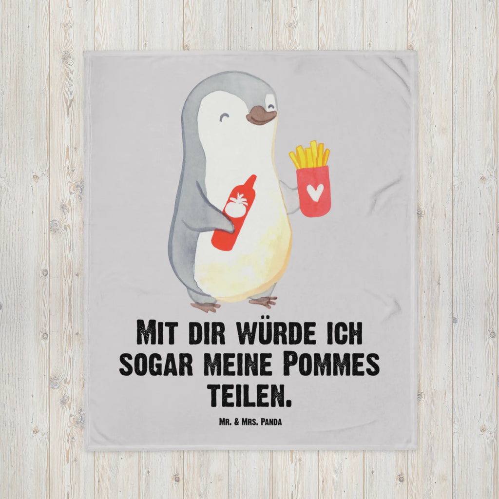 Kuscheldecke Pinguin Pommes Decke, Wohndecke, Tagesdecke, Wolldecke, Sofadecke, Liebe, Partner, Freund, Freundin, Ehemann, Ehefrau, Heiraten, Verlobung, Heiratsantrag, Liebesgeschenk, Jahrestag, Hocheitstag, Valentinstag, Geschenk für Frauen, Hochzeitstag, Mitbringsel, Geschenk für Freundin, Geschenk für Partner, Liebesbeweis, für Männer, für Ehemann