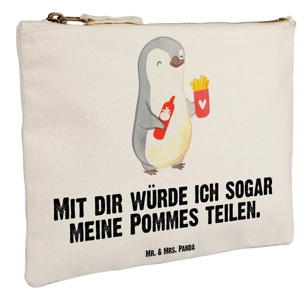 Schminktasche Pinguin Pommes Schminktasche, Kosmetiktasche, Kosmetikbeutel, Stiftemäppchen, Etui, Federmappe, Makeup, XXL, Schminketui, Kosmetiketui, Schlamperetui, Liebe, Partner, Freund, Freundin, Ehemann, Ehefrau, Heiraten, Verlobung, Heiratsantrag, Liebesgeschenk, Jahrestag, Hocheitstag, Valentinstag, Geschenk für Frauen, Hochzeitstag, Mitbringsel, Geschenk für Freundin, Geschenk für Partner, Liebesbeweis, für Männer, für Ehemann