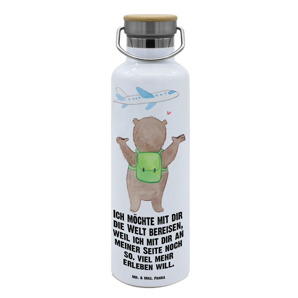 Trinkflasche Bär Flugzeug Thermosflasche, Isolierflasche, Edelstahl, Trinkflasche, isoliert, Wamrhaltefunktion, Sportflasche, Flasche zum Sport, Sportlerflasche, Liebe, Partner, Freund, Freundin, Ehemann, Ehefrau, Heiraten, Verlobung, Heiratsantrag, Liebesgeschenk, Jahrestag, Hocheitstag, Valentinstag, Geschenk für Frauen, Hochzeitstag, Mitbringsel, Geschenk für Freundin, Geschenk für Partner, Liebesbeweis, für Männer, für Ehemann