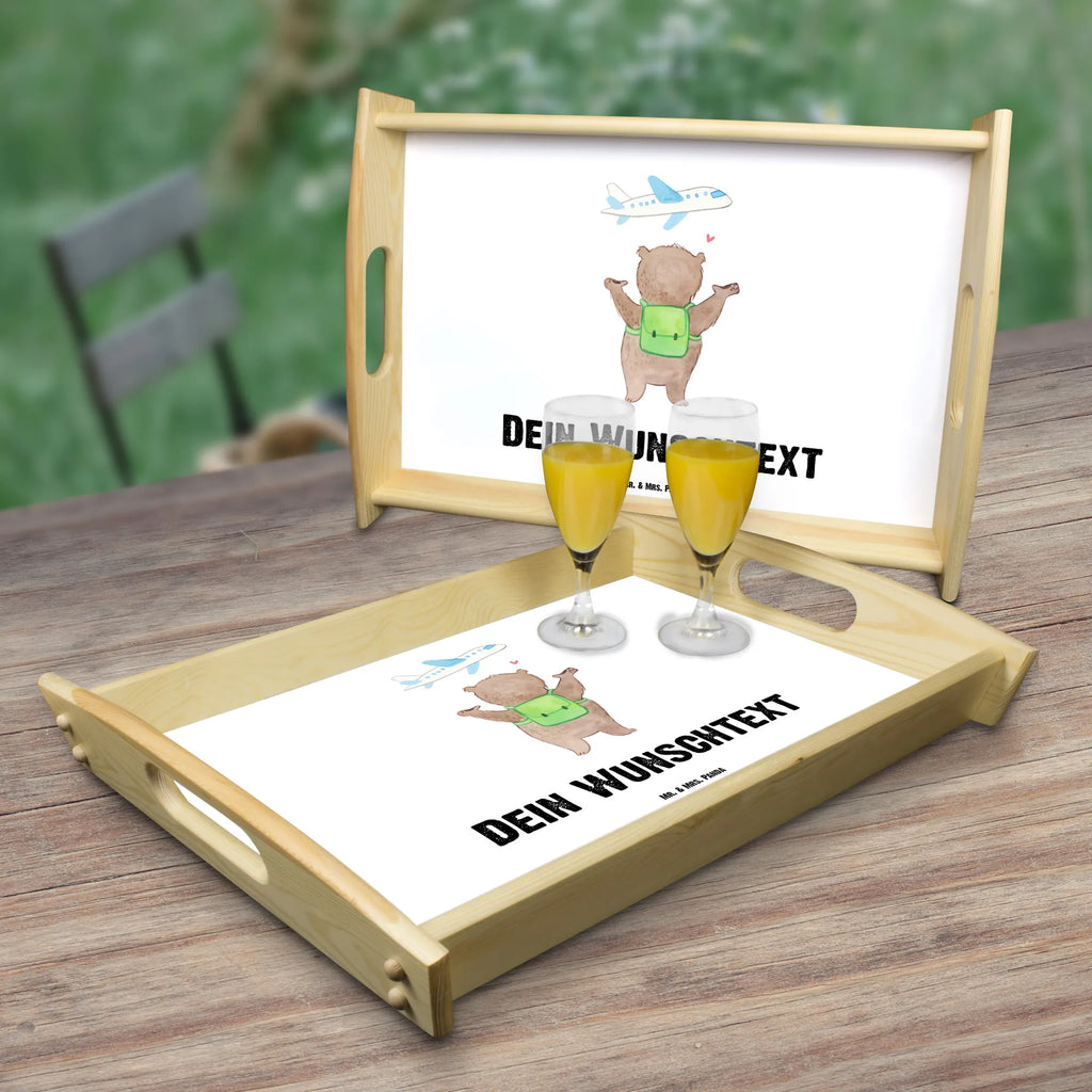 Personalisiertes Serviertablett Bär Flugzeug Personalisiertes Serviertablett, Personalisiertes Tablett, Personalisiertes Holztablett, Personalisiertes Küchentablett, Personalisiertes Dekotablett, Personalisiertes Frühstückstablett, Serviertablett mit Namen, Tablett mit Namen, Liebe, Partner, Freund, Freundin, Ehemann, Ehefrau, Heiraten, Verlobung, Heiratsantrag, Liebesgeschenk, Jahrestag, Hocheitstag, Valentinstag, Geschenk für Frauen, Hochzeitstag, Mitbringsel, Geschenk für Freundin, Geschenk für Partner, Liebesbeweis, für Männer, für Ehemann