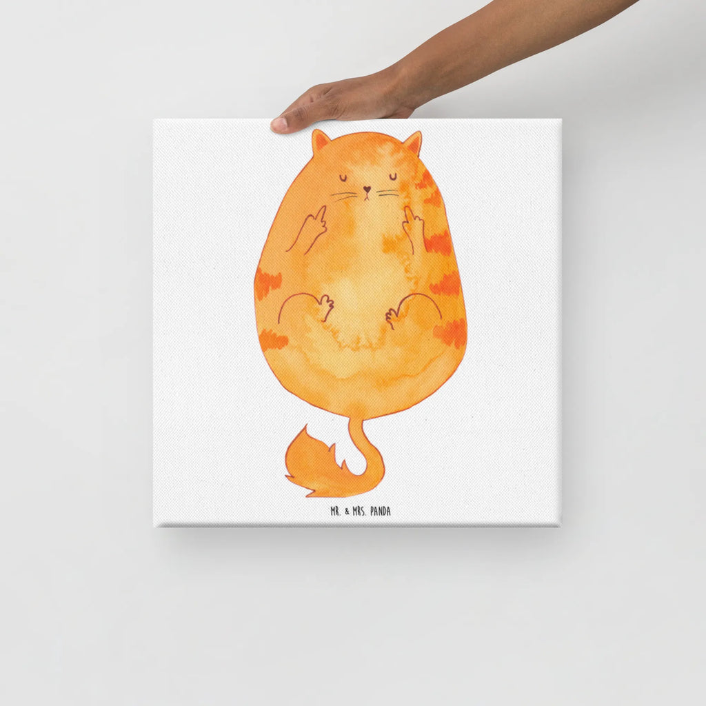 Canvas picture Cat Early riser Leinwand, Bild, Kunstdruck, Wanddeko, Dekoration, Katze, Katzenmotiv, Katzenfan, Katzendeko, Katzenfreund, Katzenliebhaber, Katzenprodukte, Katzenartikel, Katzenaccessoires, Katzensouvenirs, Katzenliebhaberprodukte, Katzenmotive, Der frühe Vogel kann mich mal, Morgenmuffel, Frühaufsteher, Kaffee, Katzen, Kater, Mietze