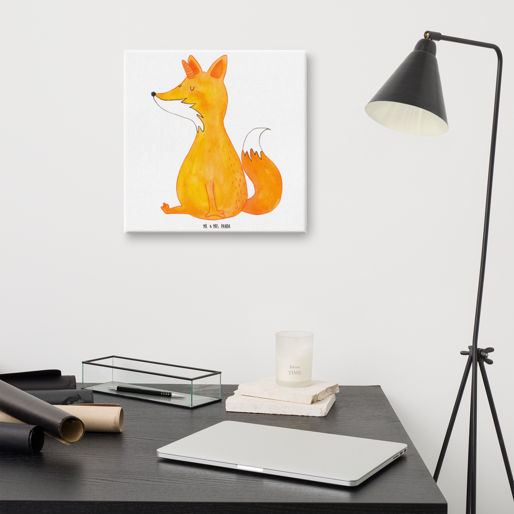 Leinwand Bild Fuchshörnchen Wunsch Leinwand, Bild, Kunstdruck, Wanddeko, Dekoration, Einhorn, Einhörner, Einhorn Deko, Pegasus, Unicorn, Fuchs, Unicorns, Fuchshörnchen, Fuchshorn, Foxycorn, Füchse