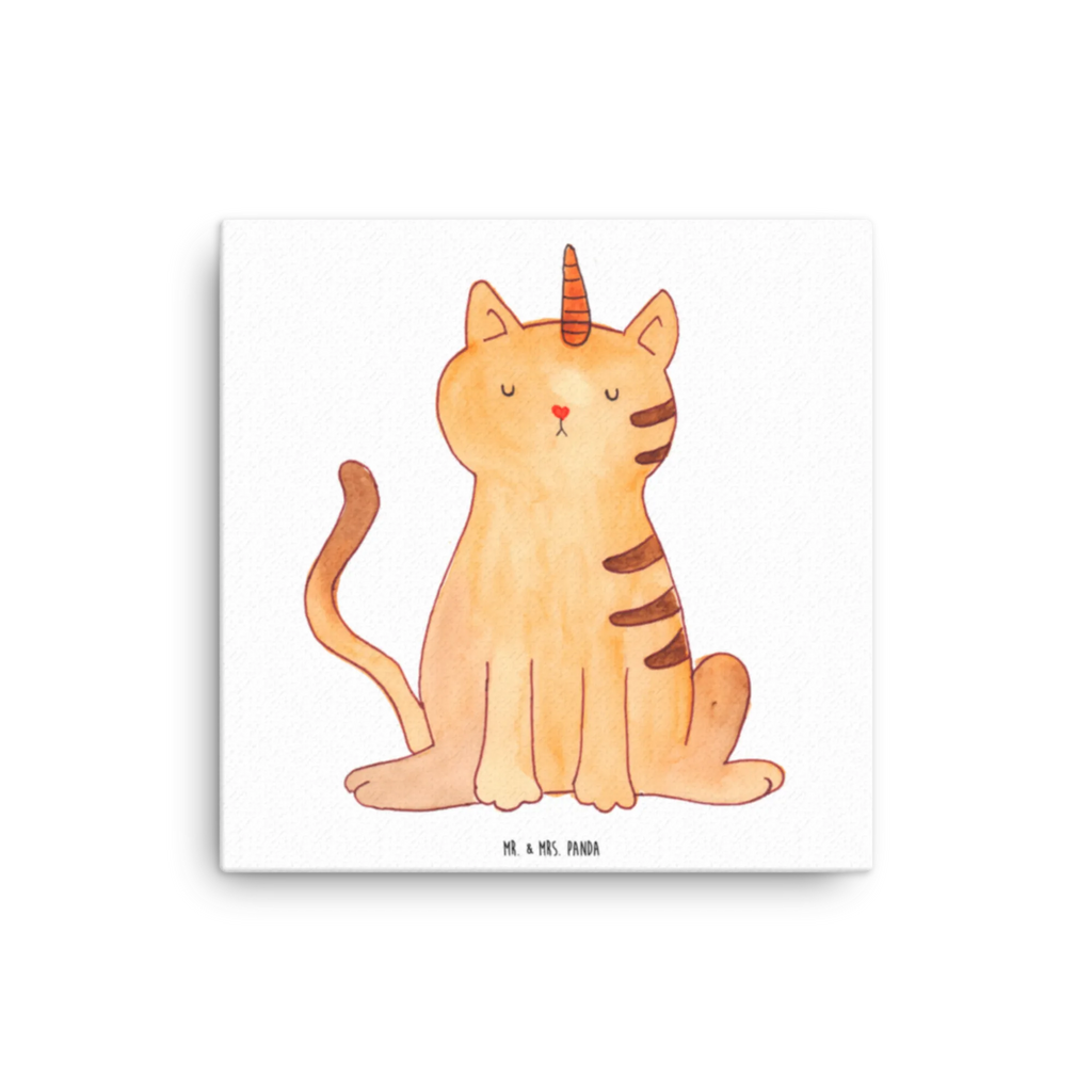 Canvas picture unicorn Cat Leinwand, Bild, Kunstdruck, Wanddeko, Dekoration, Einhorn, Einhörner, Einhorn Deko, Unicorn, Katzer, Mieze, Regenbogen, Glitzer, Einhornpower, Erwachsenwerden, Katze, Katzenhorn, Einhornkatze, Kittyhorn