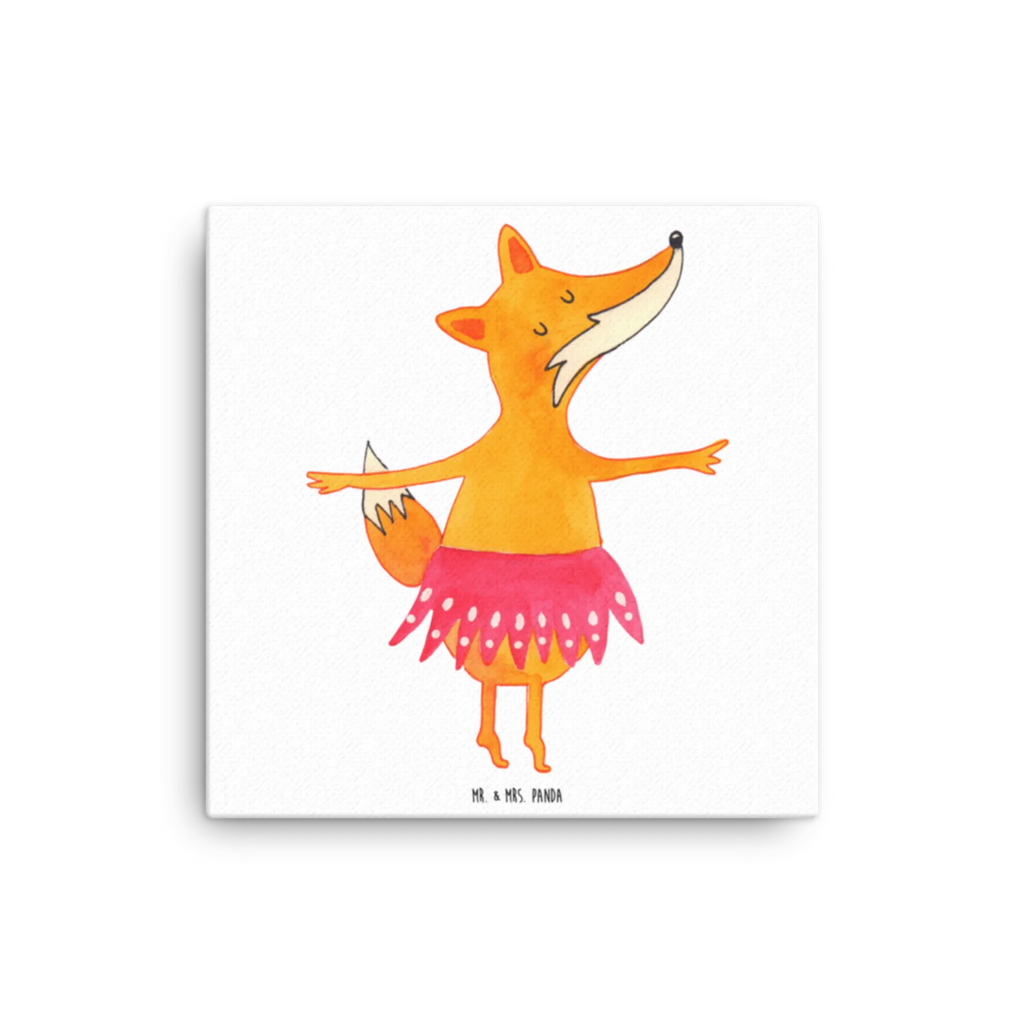 Leinwand Bild Fuchs Ballerina Leinwand, Bild, Kunstdruck, Wanddeko, Dekoration, Fuchs, Fuchs Spruch, Füchse, Füchsin, Ballerina, Ballett, Tänzerin, Tanzen, Party, Einladung, Geburtstag