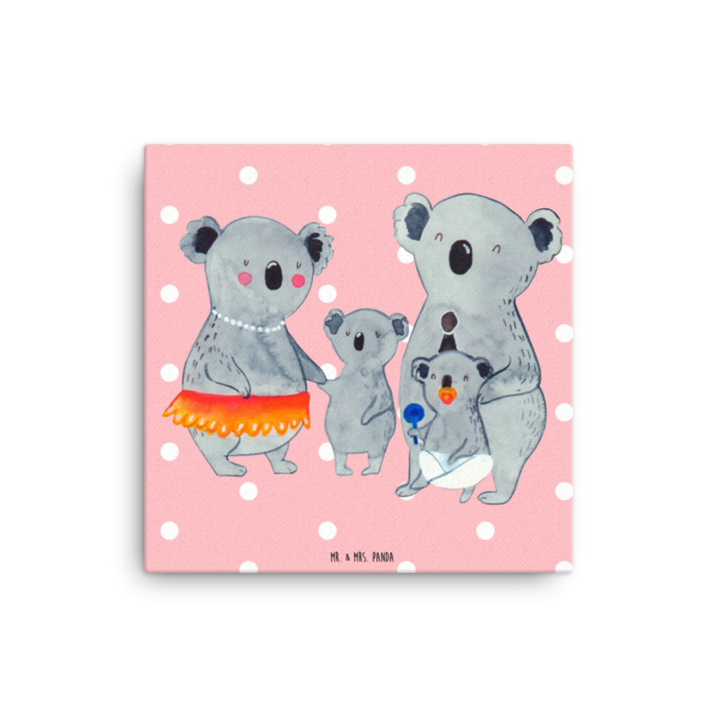 Leinwand Bild Koala Familie Leinwand, Bild, Kunstdruck, Wanddeko, Dekoration, Familie, Vatertag, Muttertag, Bruder, Schwester, Mama, Papa, Oma, Opa, Koala, Koalas, Family, Kinder, Geschwister, Familienleben