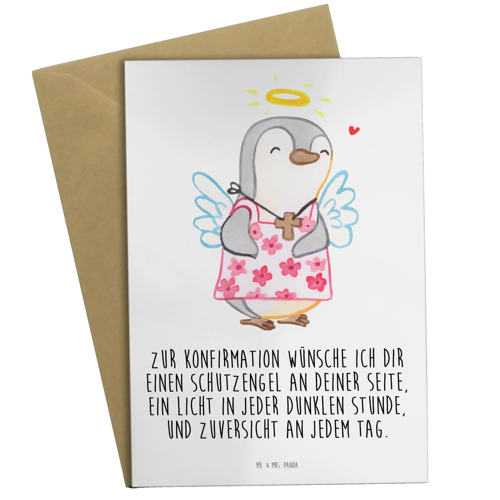 Grußkarte Pinguin Konfirmation Grußkarte, Klappkarte, Einladungskarte, Glückwunschkarte, Hochzeitskarte, Geburtstagskarte, Karte, Ansichtskarten, Konfirmation, Kommunion, Jugendweihe, Konfirmation Geschenk, Schutzengel, Zuversicht, Vertrauen