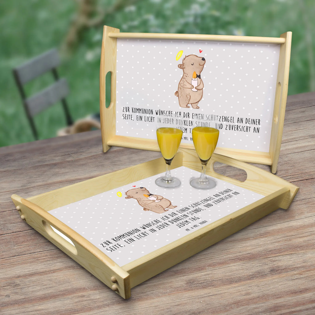 Serviertablett Bär Kommunion Mädchen Serviertablett, Tablett, Holztablett, Küchentablett, Dekotablett, Frühstückstablett, Konfirmation, Kommunion, Jugendweihe, Konfirmation Geschenk, Kommunion Geschenk, Kommunion Dankeschön, Glauben, Liebe, Gott, Gläubig