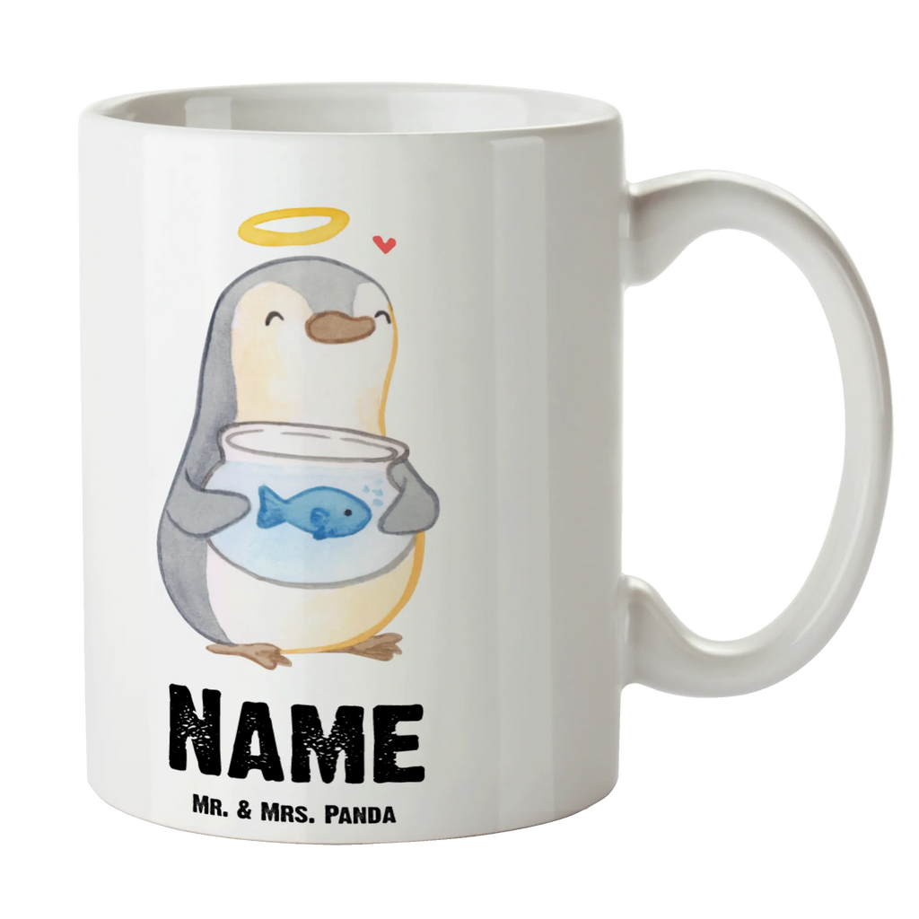 Personalisierte Tasse Pinguin Fisch Personalisierte Tasse, Namenstasse, Wunschname, Personalisiert, Tasse, Namen, Drucken, Tasse mit Namen, Konfirmation, Kommunion, Jugendweihe, Konfirmation Geschenk, Fisch, Fisch Deko, Zuversicht, Vertrauen