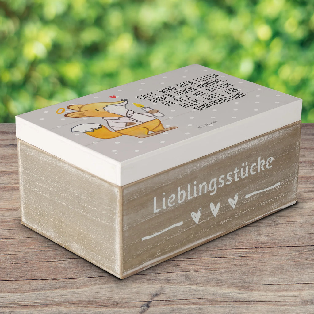 Holzkiste Fuchs Konfirmation Holzkiste, Kiste, Schatzkiste, Truhe, Schatulle, XXL, Erinnerungsbox, Erinnerungskiste, Dekokiste, Aufbewahrungsbox, Geschenkbox, Geschenkdose, Konfirmation, Kommunion, Jugendweihe, Konfirmation Geschenk, Gott, Gläubig, Alles Gute