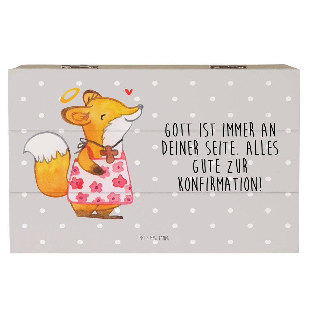 Holzkiste Fuchs Konfirmation Mädchen Holzkiste, Kiste, Schatzkiste, Truhe, Schatulle, XXL, Erinnerungsbox, Erinnerungskiste, Dekokiste, Aufbewahrungsbox, Geschenkbox, Geschenkdose, Konfirmation, Kommunion, Jugendweihe, Konfirmation Geschenk, Gott, Gläubig, Alles Gute