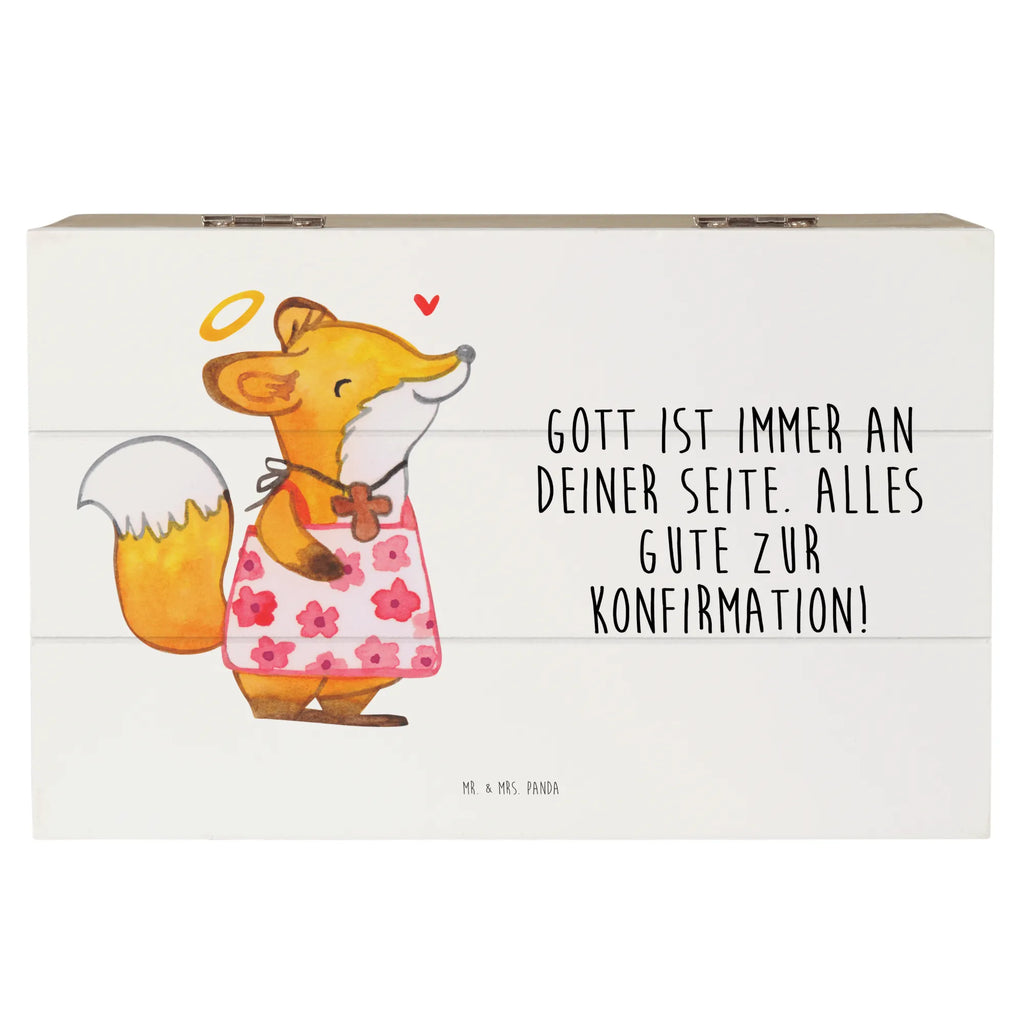 Holzkiste Fuchs Konfirmation Mädchen Holzkiste, Kiste, Schatzkiste, Truhe, Schatulle, XXL, Erinnerungsbox, Erinnerungskiste, Dekokiste, Aufbewahrungsbox, Geschenkbox, Geschenkdose, Konfirmation, Kommunion, Jugendweihe, Konfirmation Geschenk, Gott, Gläubig, Alles Gute