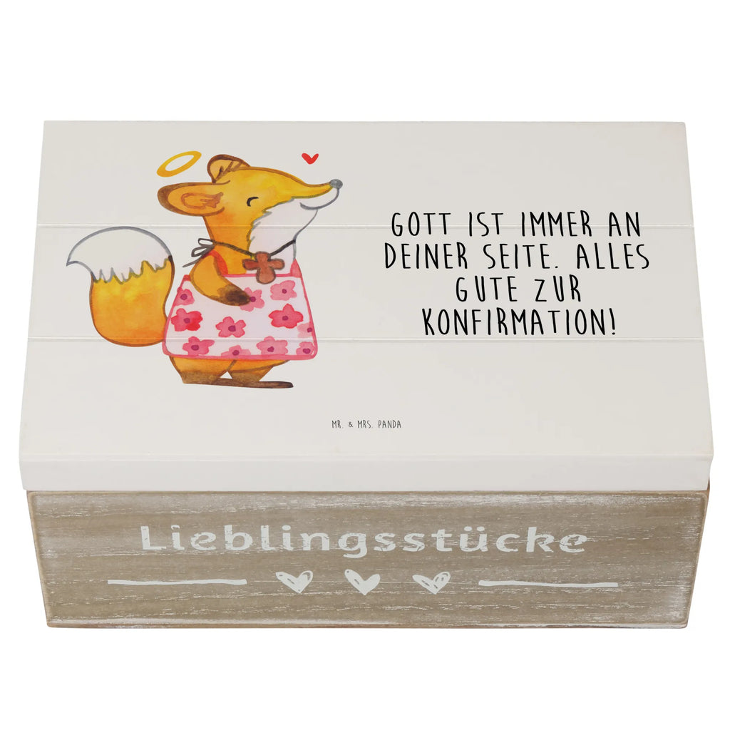 Holzkiste Fuchs Konfirmation Mädchen Holzkiste, Kiste, Schatzkiste, Truhe, Schatulle, XXL, Erinnerungsbox, Erinnerungskiste, Dekokiste, Aufbewahrungsbox, Geschenkbox, Geschenkdose, Konfirmation, Kommunion, Jugendweihe, Konfirmation Geschenk, Gott, Gläubig, Alles Gute