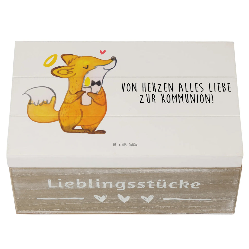 Holzkiste Fuchs Kommunion Holzkiste, Kiste, Schatzkiste, Truhe, Schatulle, XXL, Erinnerungsbox, Erinnerungskiste, Dekokiste, Aufbewahrungsbox, Geschenkbox, Geschenkdose, Konfirmation, Kommunion, Jugendweihe, Konfirmation Geschenk, Kommunion Geschenk, Kommunion Dankeschön, Glauben, Liebe, Gott, Gläubig