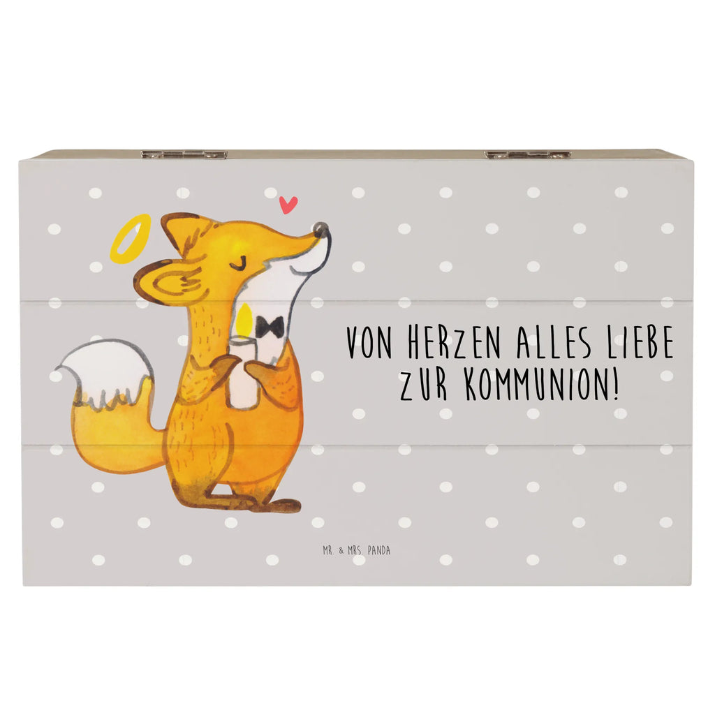 Holzkiste Fuchs Kommunion Holzkiste, Kiste, Schatzkiste, Truhe, Schatulle, XXL, Erinnerungsbox, Erinnerungskiste, Dekokiste, Aufbewahrungsbox, Geschenkbox, Geschenkdose, Konfirmation, Kommunion, Jugendweihe, Konfirmation Geschenk, Kommunion Geschenk, Kommunion Dankeschön, Glauben, Liebe, Gott, Gläubig