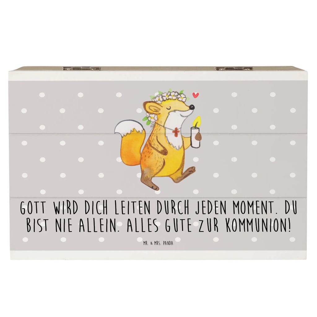 Holzkiste Fuchs Kommunion Mädchen Holzkiste, Kiste, Schatzkiste, Truhe, Schatulle, XXL, Erinnerungsbox, Erinnerungskiste, Dekokiste, Aufbewahrungsbox, Geschenkbox, Geschenkdose, Konfirmation, Kommunion, Jugendweihe, Konfirmation Geschenk, Kommunion Geschenk, Kommunion Dankeschön, Glauben, Liebe, Gott, Gläubig, Mädchen