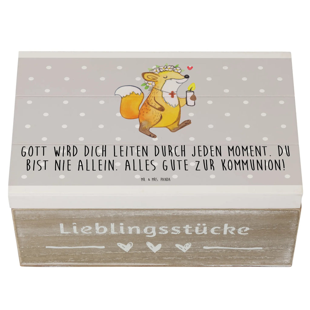 Holzkiste Fuchs Kommunion Mädchen Holzkiste, Kiste, Schatzkiste, Truhe, Schatulle, XXL, Erinnerungsbox, Erinnerungskiste, Dekokiste, Aufbewahrungsbox, Geschenkbox, Geschenkdose, Konfirmation, Kommunion, Jugendweihe, Konfirmation Geschenk, Kommunion Geschenk, Kommunion Dankeschön, Glauben, Liebe, Gott, Gläubig, Mädchen