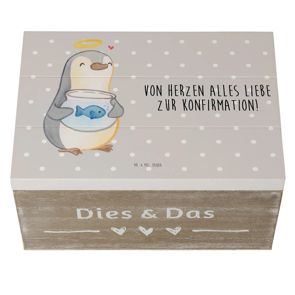 Holzkiste Pinguin Fisch Holzkiste, Kiste, Schatzkiste, Truhe, Schatulle, XXL, Erinnerungsbox, Erinnerungskiste, Dekokiste, Aufbewahrungsbox, Geschenkbox, Geschenkdose, Konfirmation, Kommunion, Jugendweihe, Konfirmation Geschenk, Fisch, Fisch Deko, Zuversicht, Vertrauen