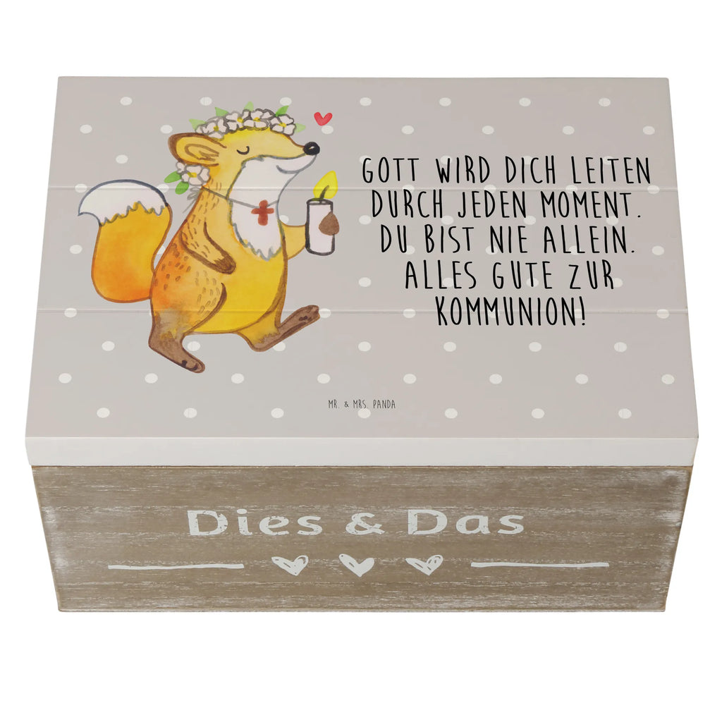 Holzkiste Fuchs Kommunion Mädchen Holzkiste, Kiste, Schatzkiste, Truhe, Schatulle, XXL, Erinnerungsbox, Erinnerungskiste, Dekokiste, Aufbewahrungsbox, Geschenkbox, Geschenkdose, Konfirmation, Kommunion, Jugendweihe, Konfirmation Geschenk, Kommunion Geschenk, Kommunion Dankeschön, Glauben, Liebe, Gott, Gläubig, Mädchen